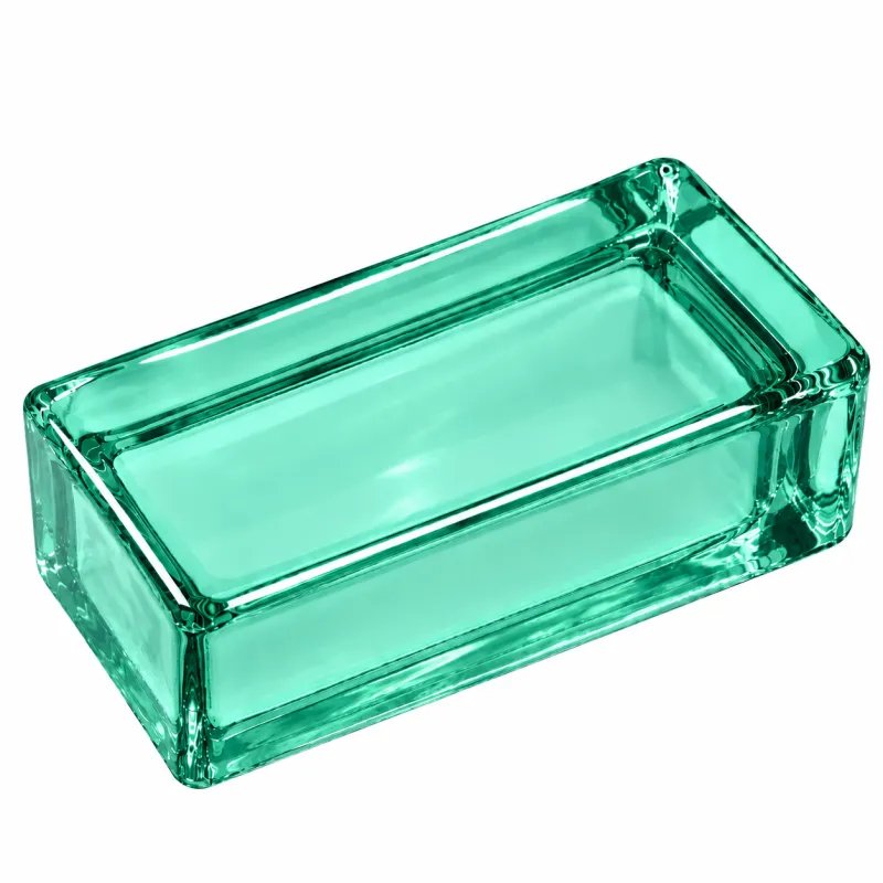 Clear Coloured Glass Bricks — product view 4